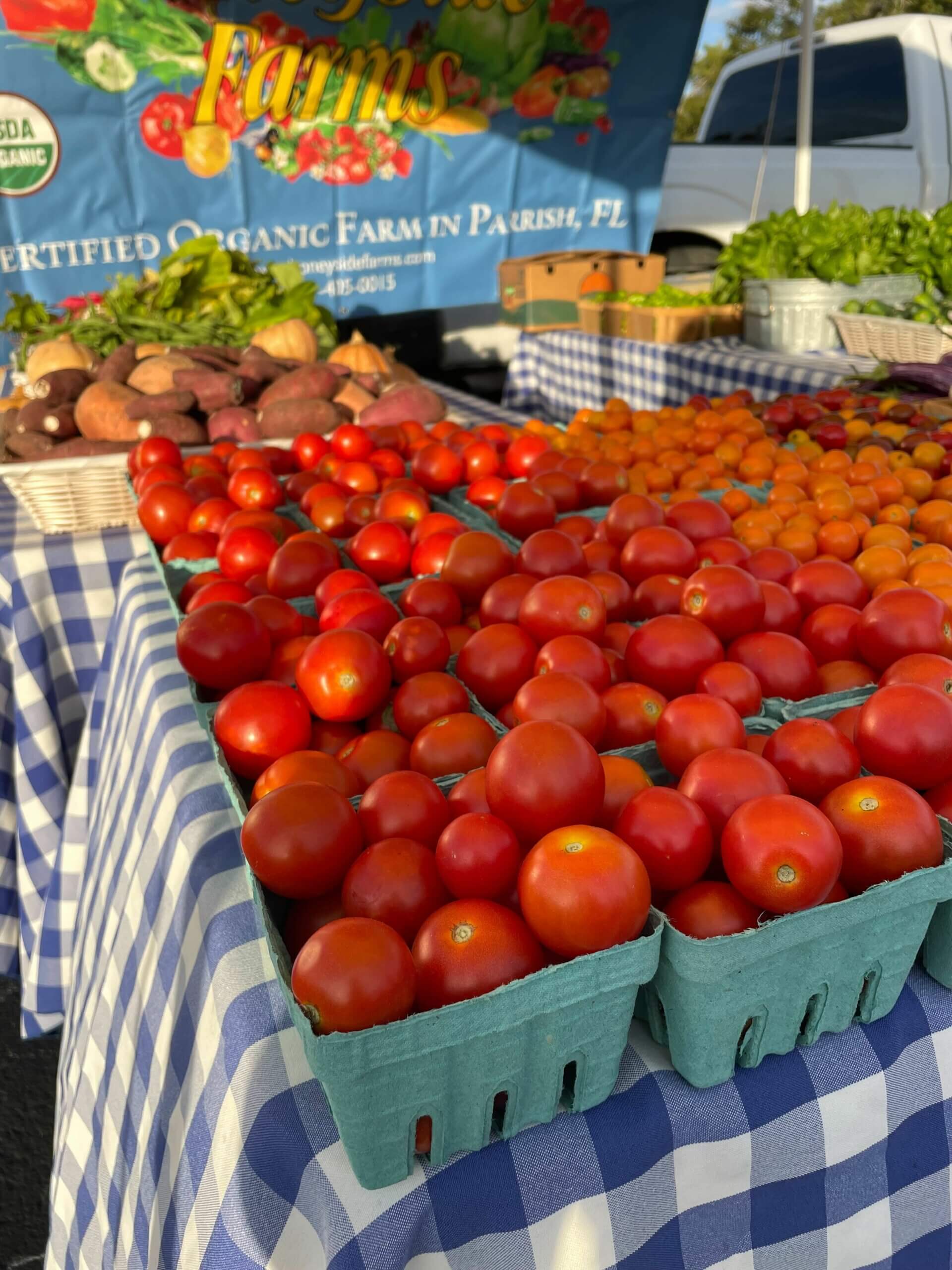 Local Produce from Honeyside Farms in Parrish, FL